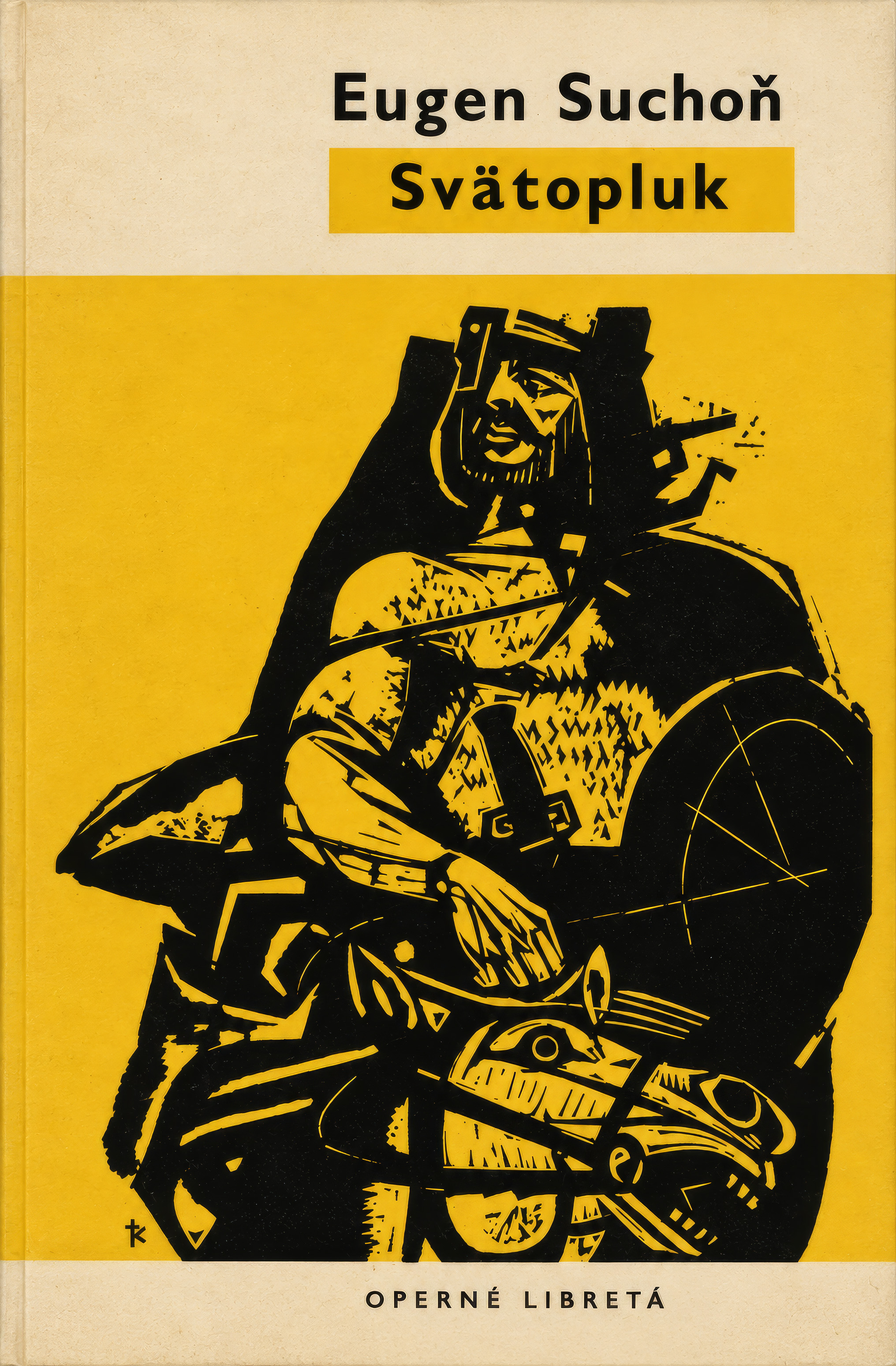 Cover of the opera libretto for Eugen Suchoň’s Svätopluk