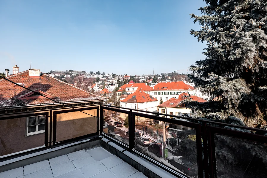 Terasa s výhľadom na mesto